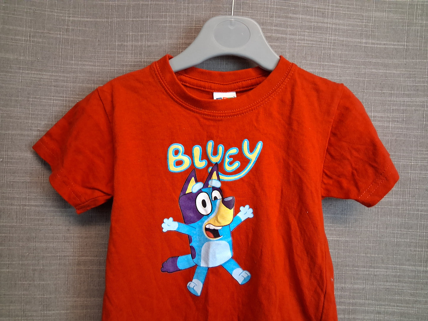 Anbor Bebe Bluey Red Short Sleeve T-Shirt Age 1-2 Years