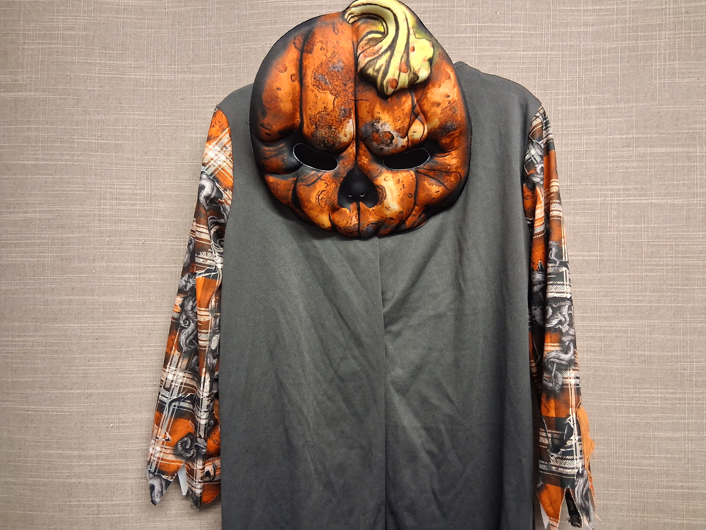 F&F Boys Spooky Pumpkin Costume 3 Piece Outfit Age 3-4 Years