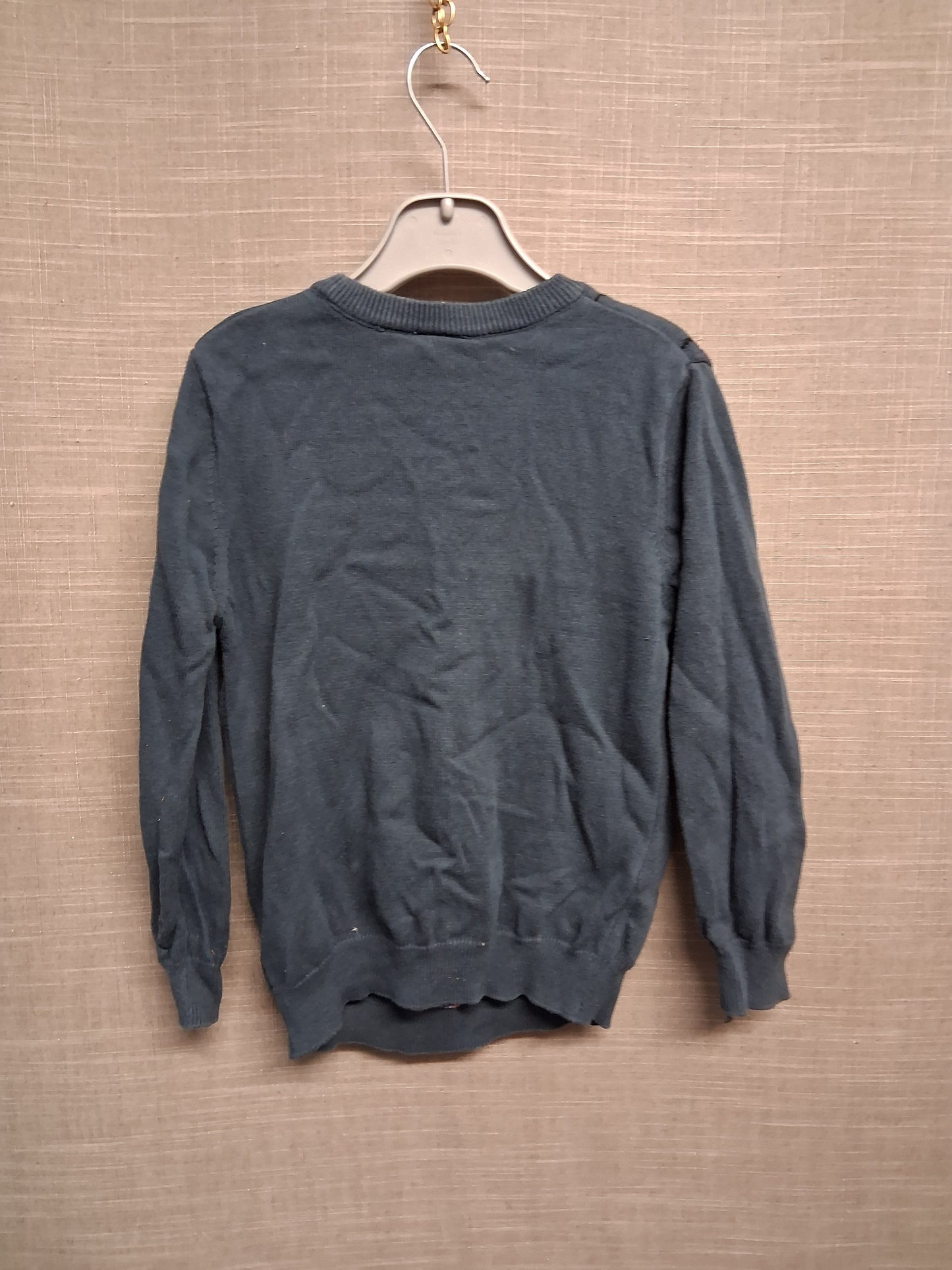 Marvel Nutmeg Boys SpiderMan Sweater Knitted Grey Long Sleeve Age 5-6 Years