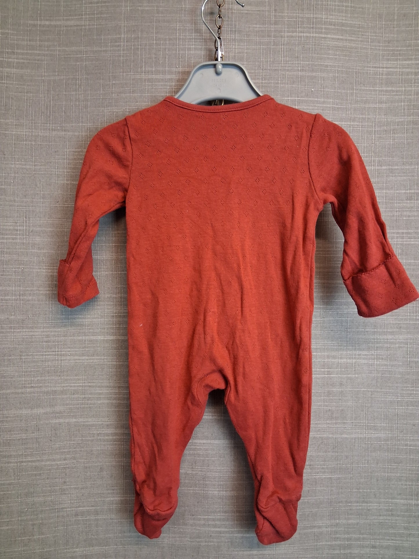 George Girls Red Sleepsuit Age Tiny Baby
