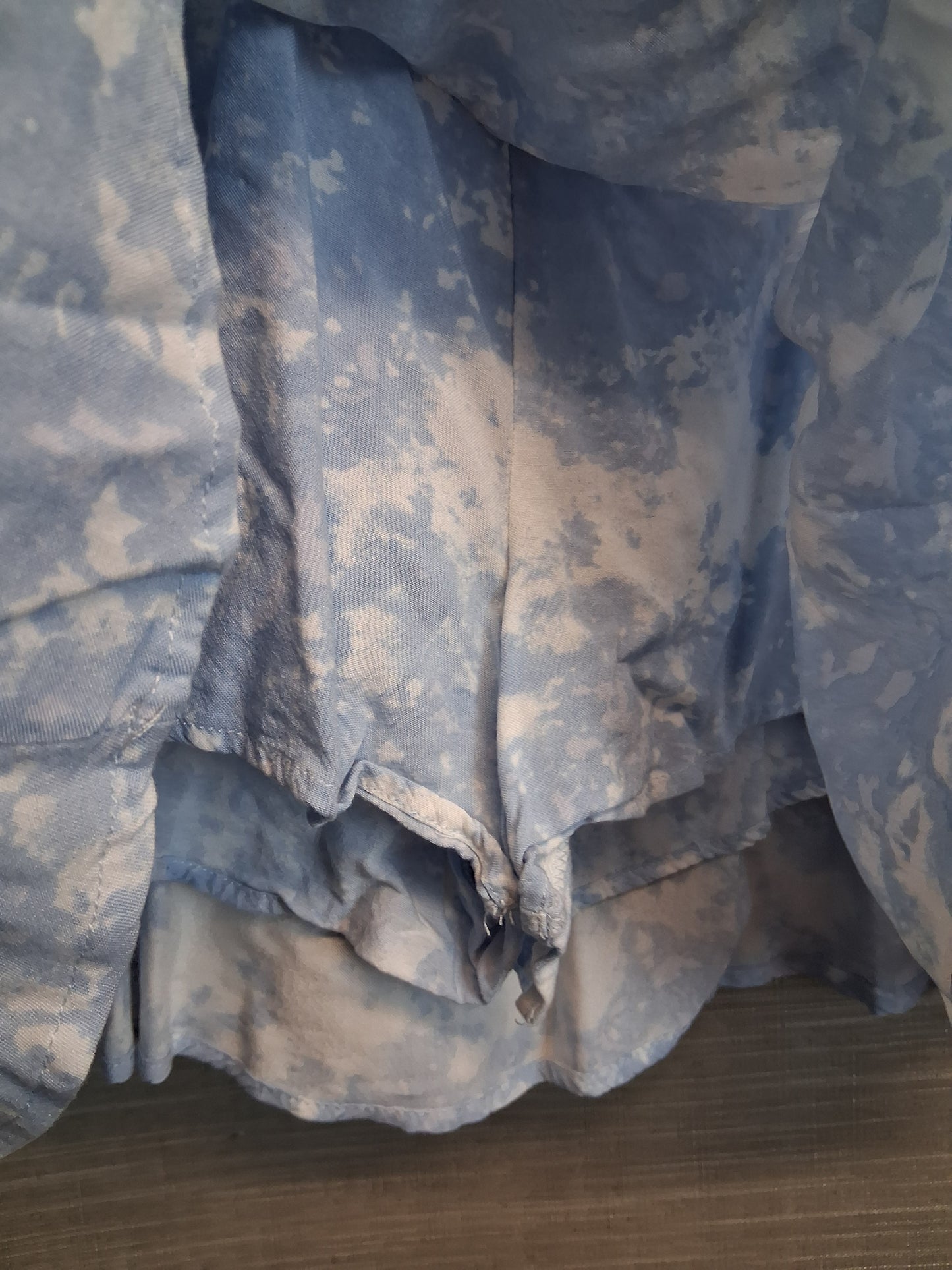 New Look Girls Blue Tie Dye Skorts Summer Age 15 Years