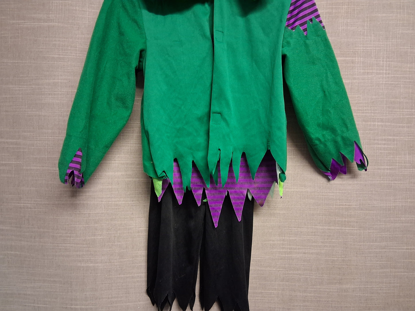 George Halloween Frankenstein Fancy Dress Outfit Inflatable Head Piece Age 3-4 Years