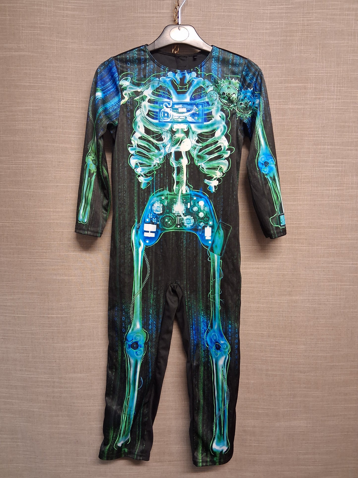 Morrison Boys Halloween Skeleton One Piece Costume Age 5-6 Years