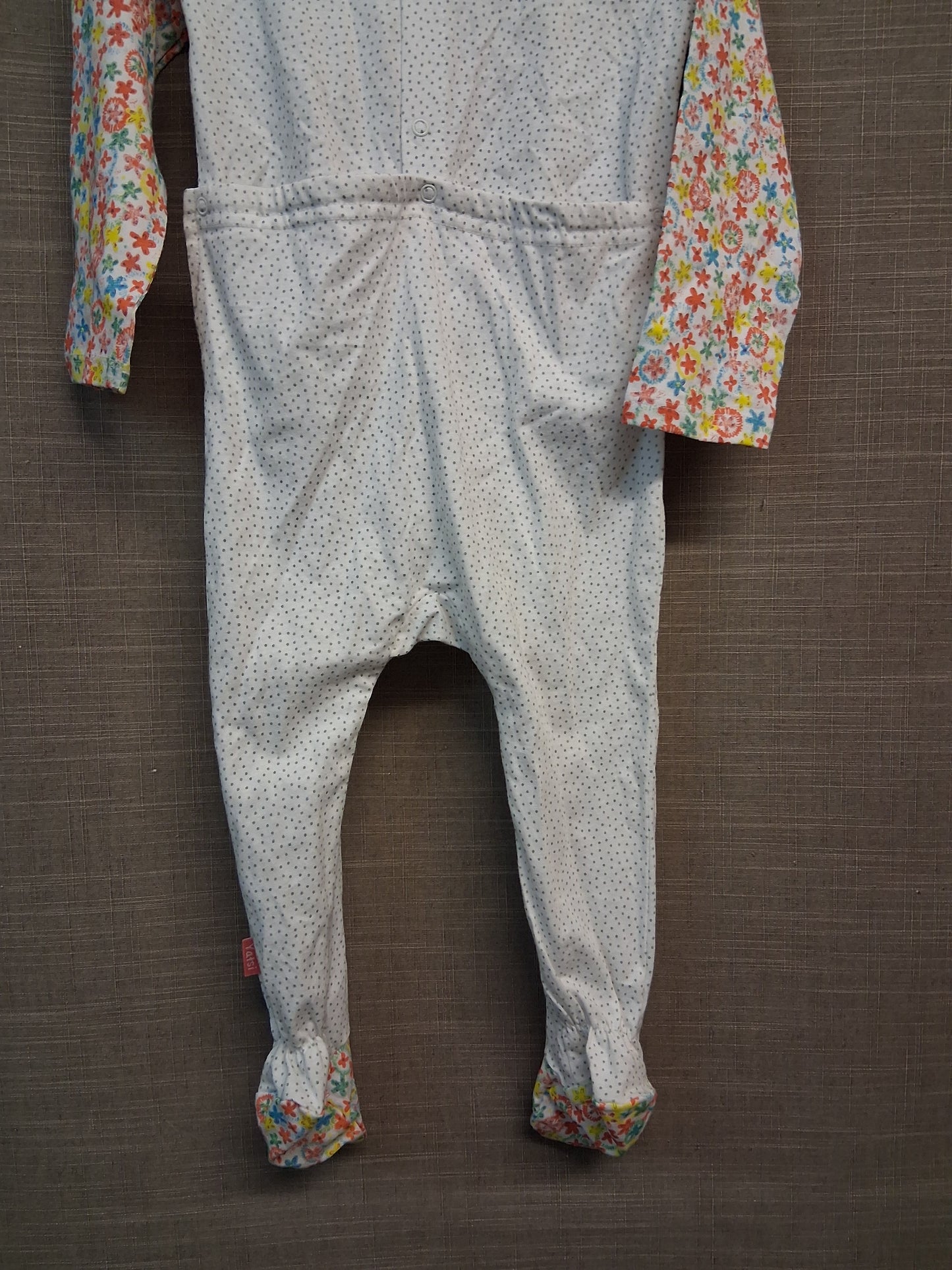 Yatsi Baby Designer Girls Sleepsuit Multicolour Floral All in One Age 24 Months New