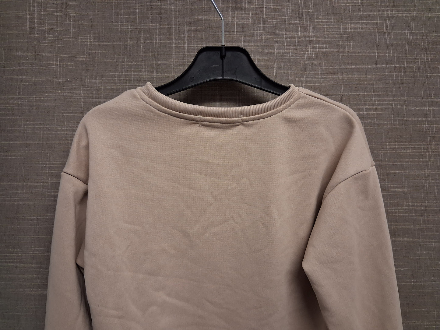Shein Girls Halloween Boo-Jee Beige Sweater Age 10 Years
