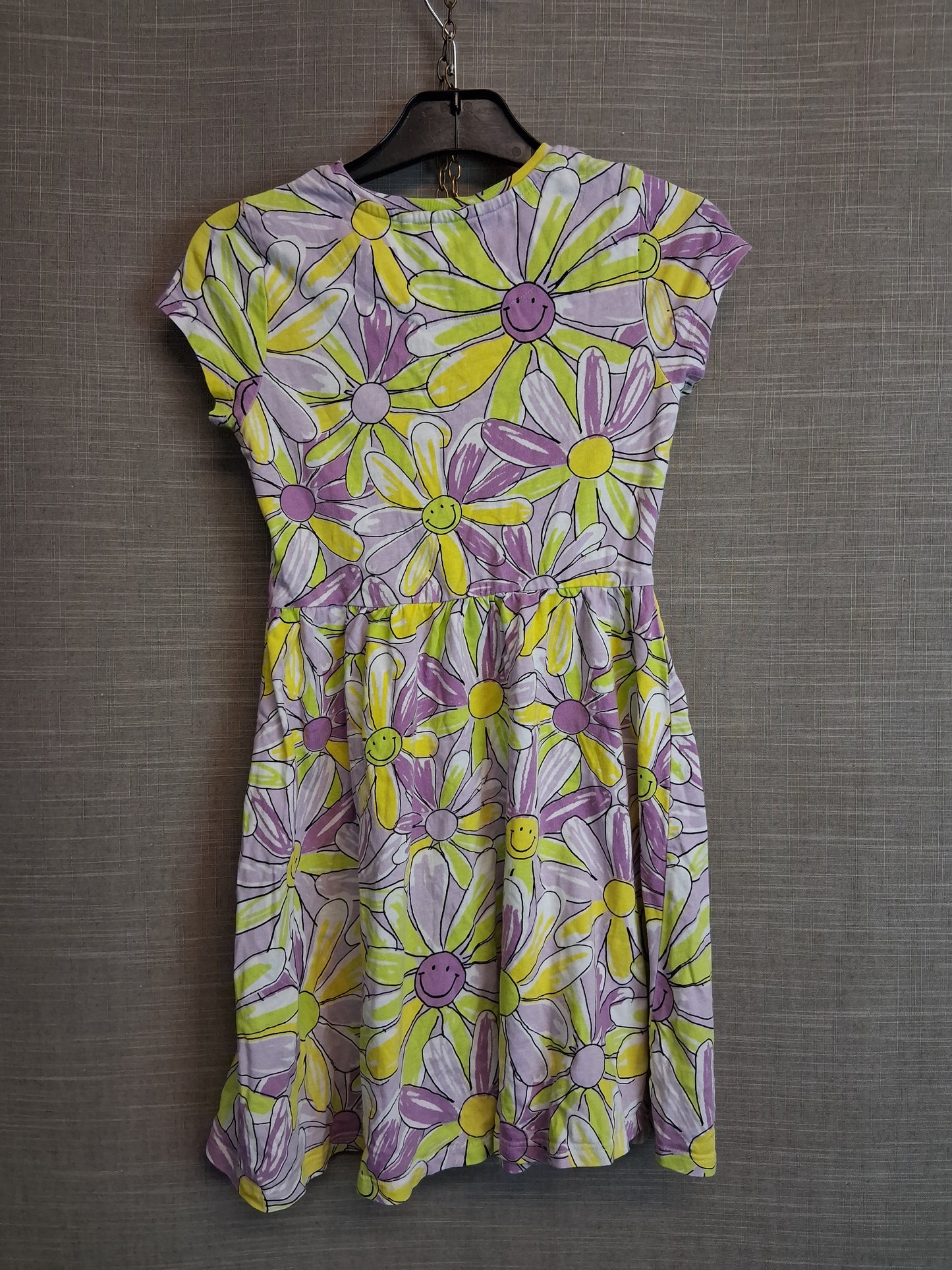 TU Girls Floral T-Shirt Jersey Dress Age 8 Years