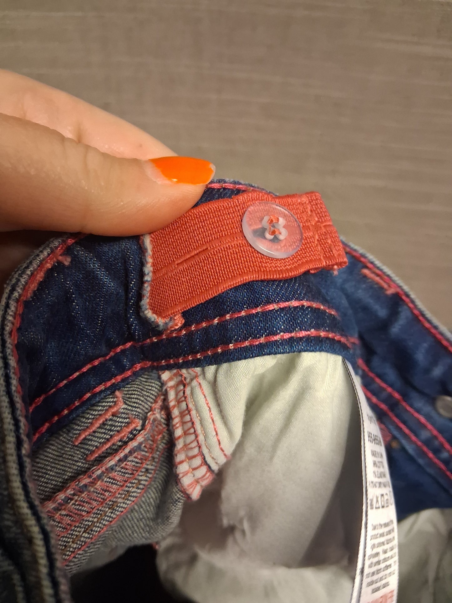 Next Girls Blue Denim Jeans Distressed Age 6 Years