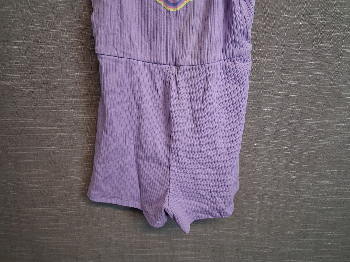 Disney Girls Stitch Purple Jersey Playsuit Age 7-8 Years