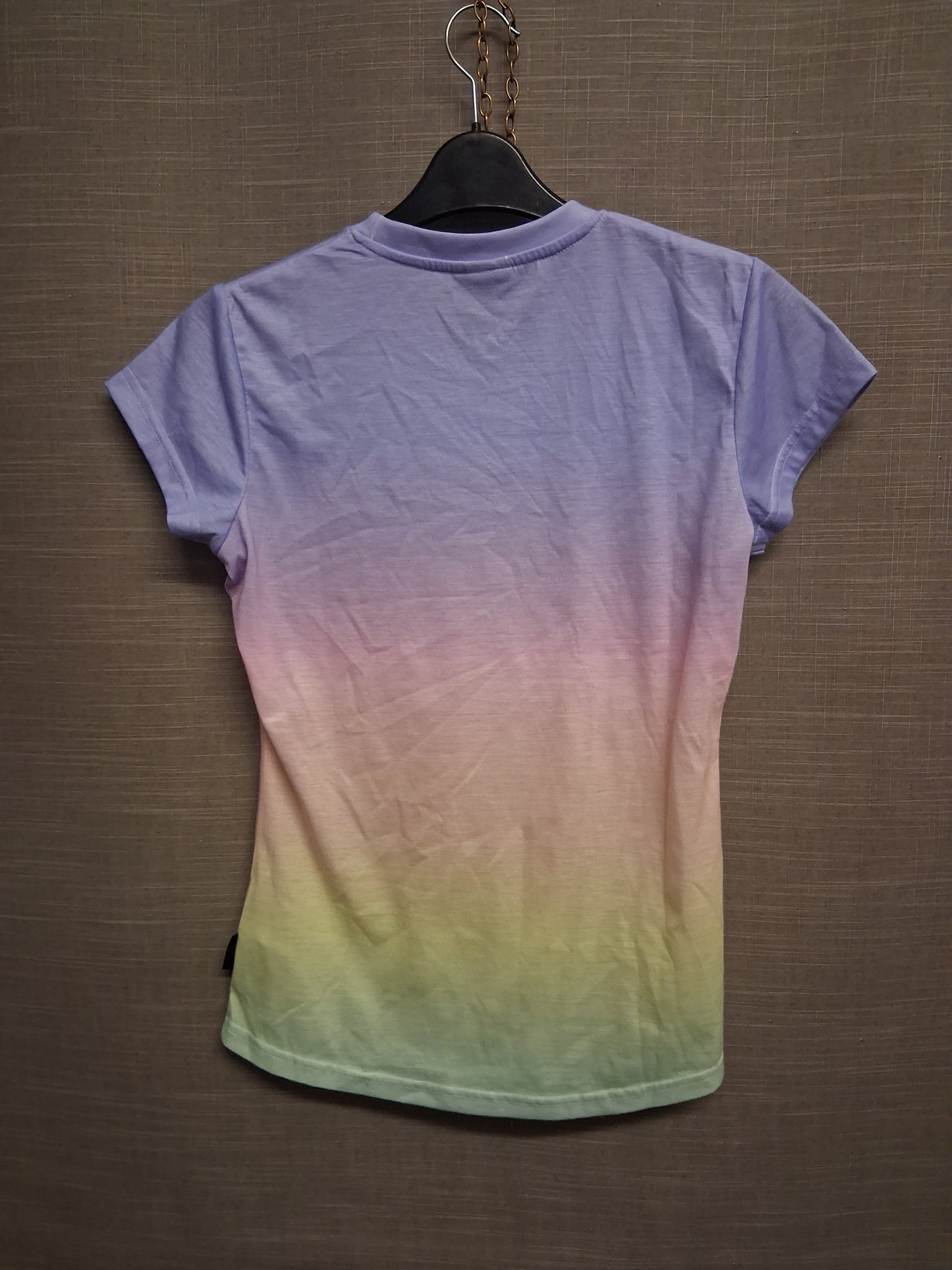 Bench Girls Pastel Rainbow Short Sleeve T-Shirt Age 13-14 Years