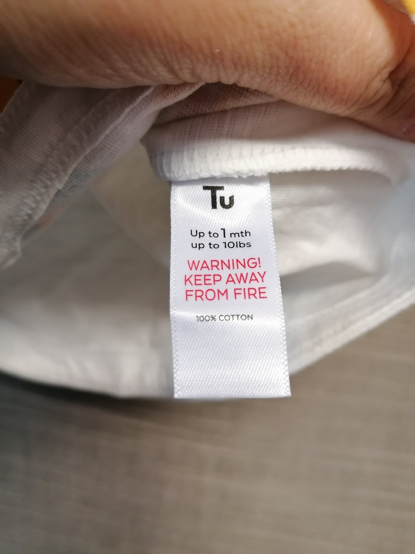 TU Baby Zoo Animal T-Shirt Age Up to 1 Month New