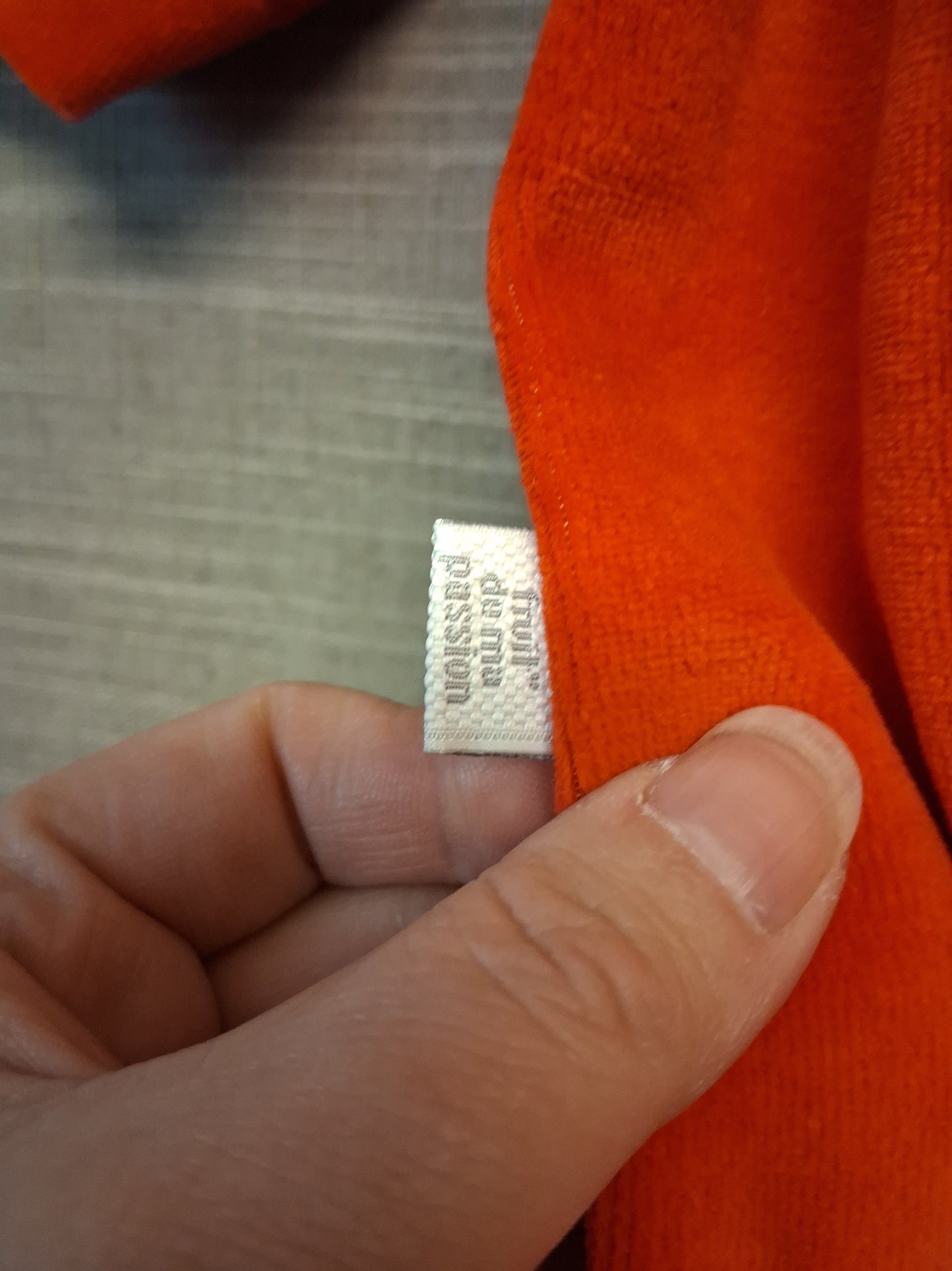 Fruit De Ma Passion Traditional Velour Sleepsuit Red 0-3 Months New