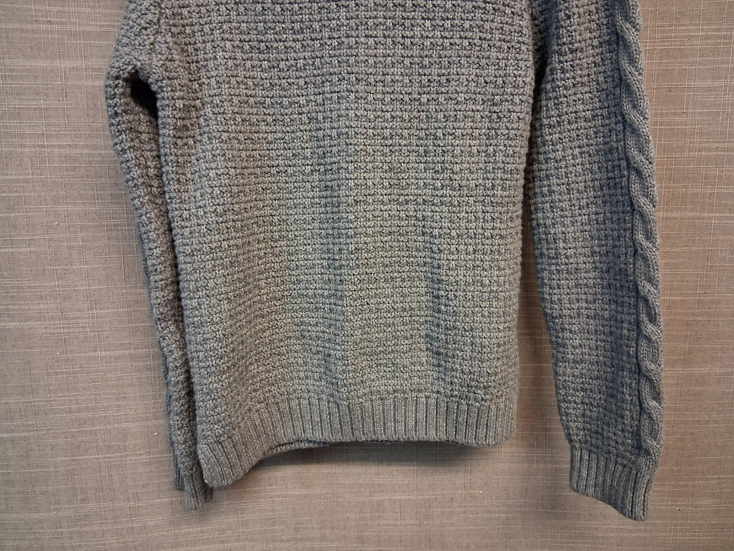 Jarvis Archer Grey Chunky Knit Jumper Age 4-5 Years