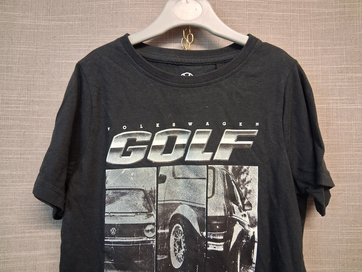 TU VW Golf Theme T-Shirt Age 9 Years Short Sleeve