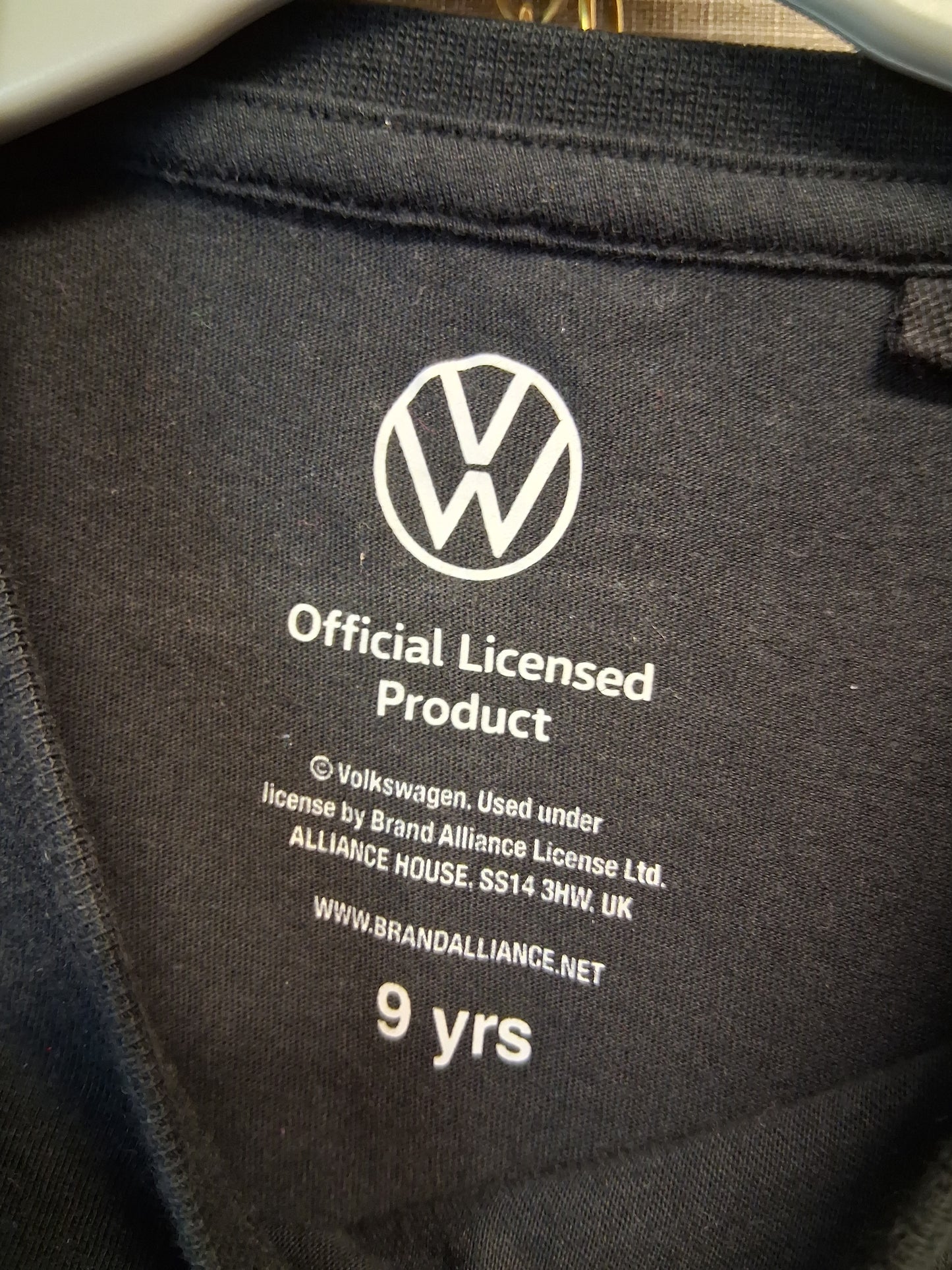 TU VW Golf Theme T-Shirt Age 9 Years Short Sleeve