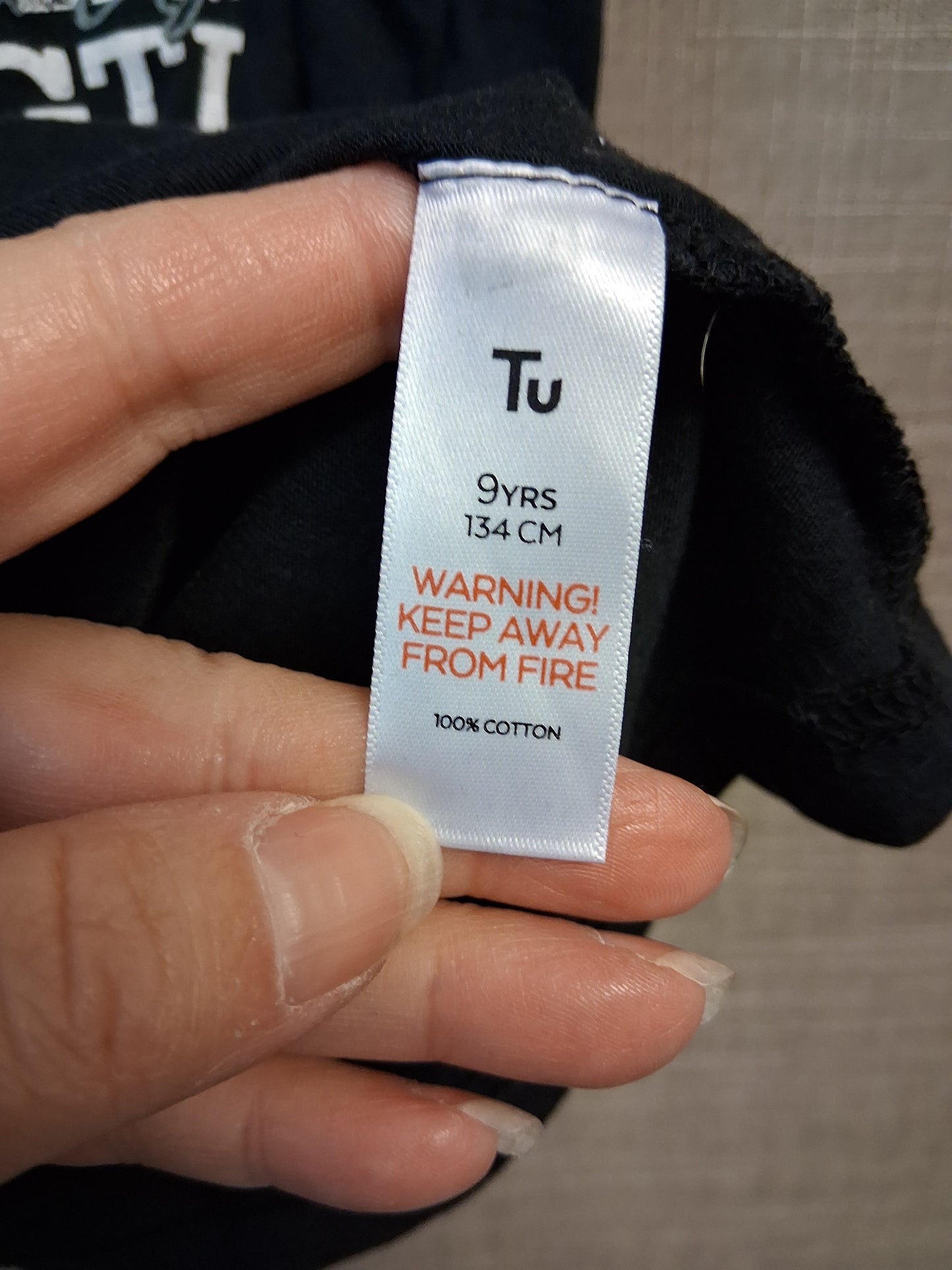 TU VW Golf Theme T-Shirt Age 9 Years Short Sleeve