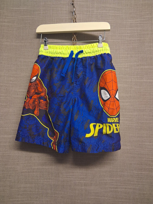 George Marvel Spiderman Swim Shorts Age 4-5 Years