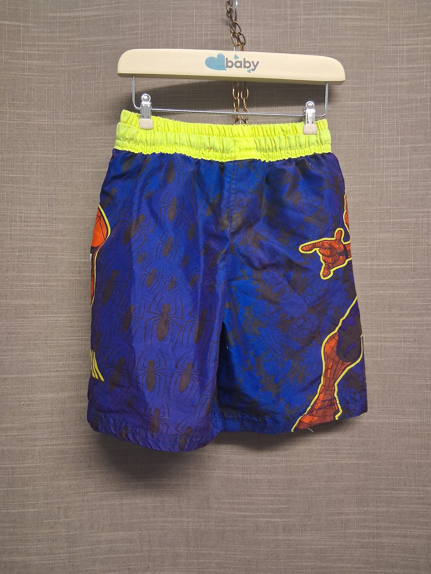 George Marvel Spiderman Swim Shorts Age 4-5 Years