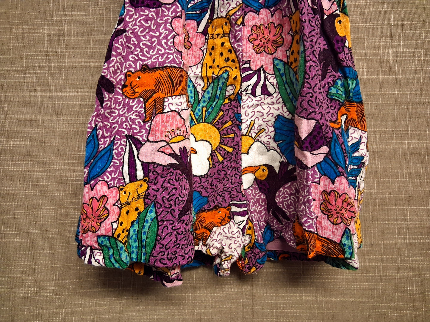 Next Girls Tropical Purple Romper Size 18-24 Months