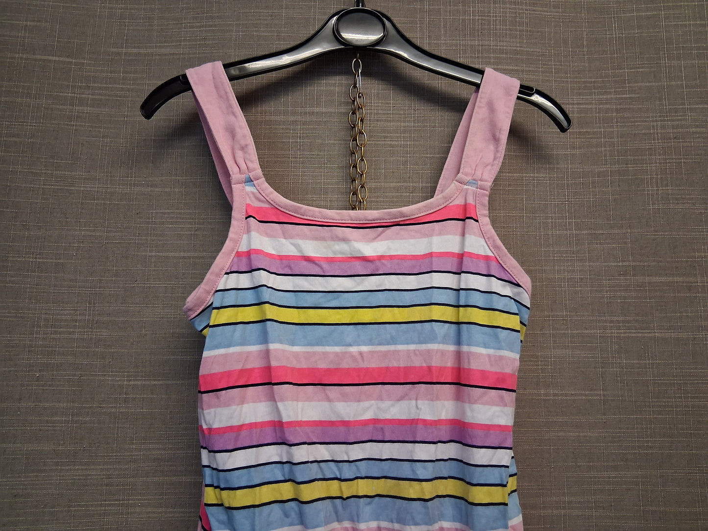 George Jersey Playsuit Multicolour Stripe Stretch 10-11 Years