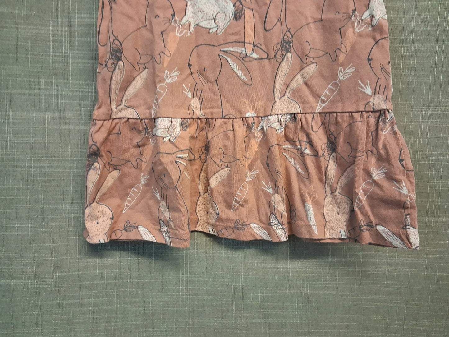 George Dusky Pink Bunny Sleeveless Dress Age 2-3 Years