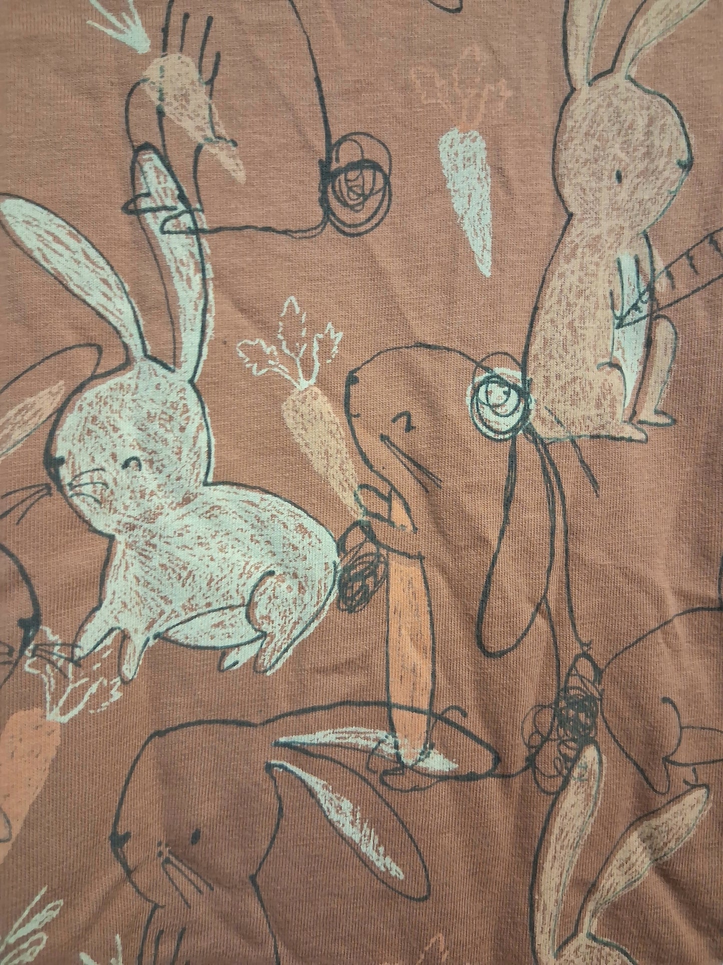 George Dusky Pink Bunny Sleeveless Dress Age 2-3 Years
