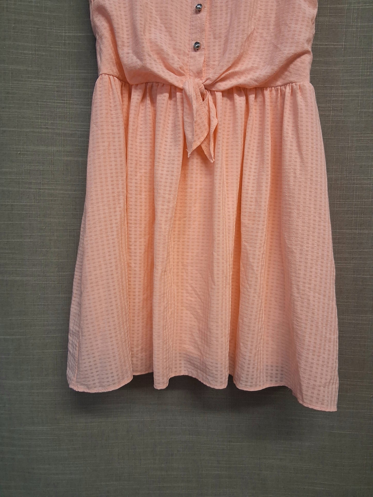 Primark Pink Apricot Sleeveless Dress Age 9-10 Years