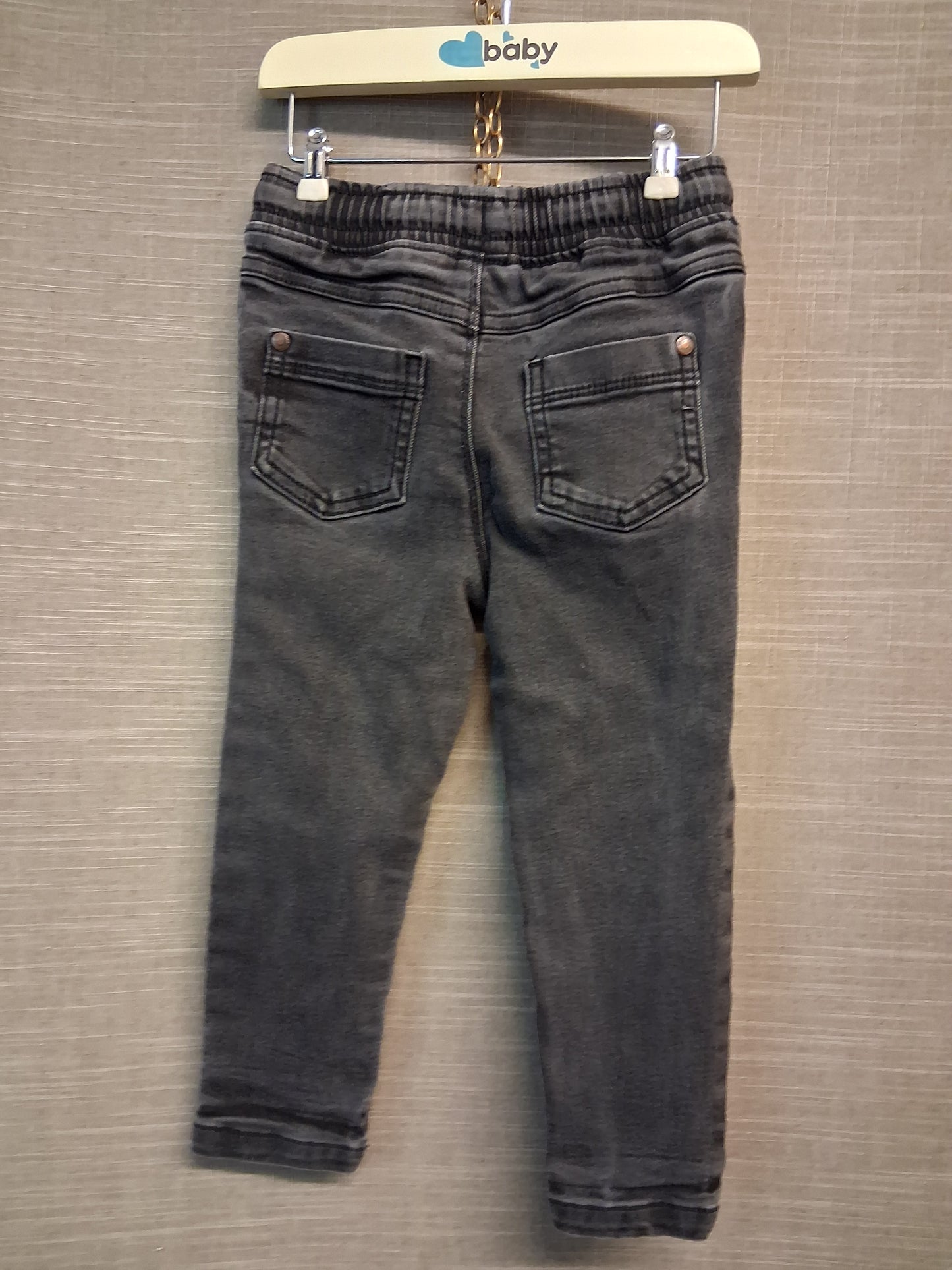 George Boys Black Denim Jeans Age 18-24 Months