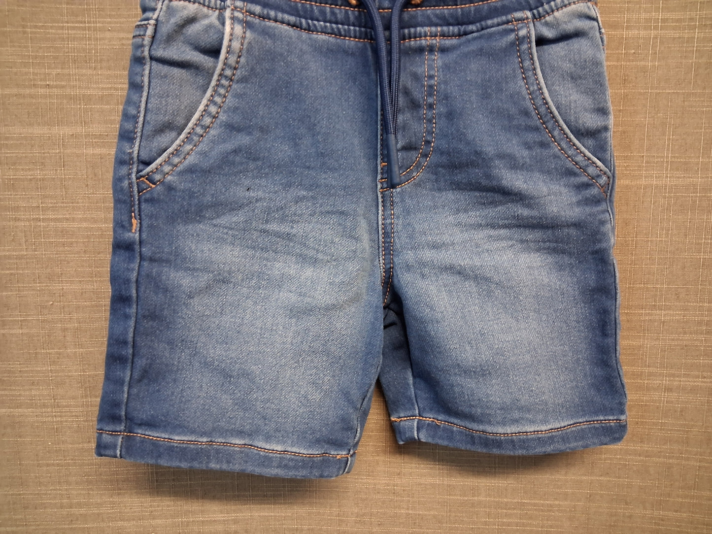 Primark Boys Blue Denim Shorts Age 18-24 Months