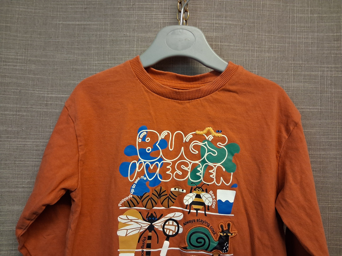 F&F Boys Long Sleeve Jersey T-Shirt Age 18-24 Months