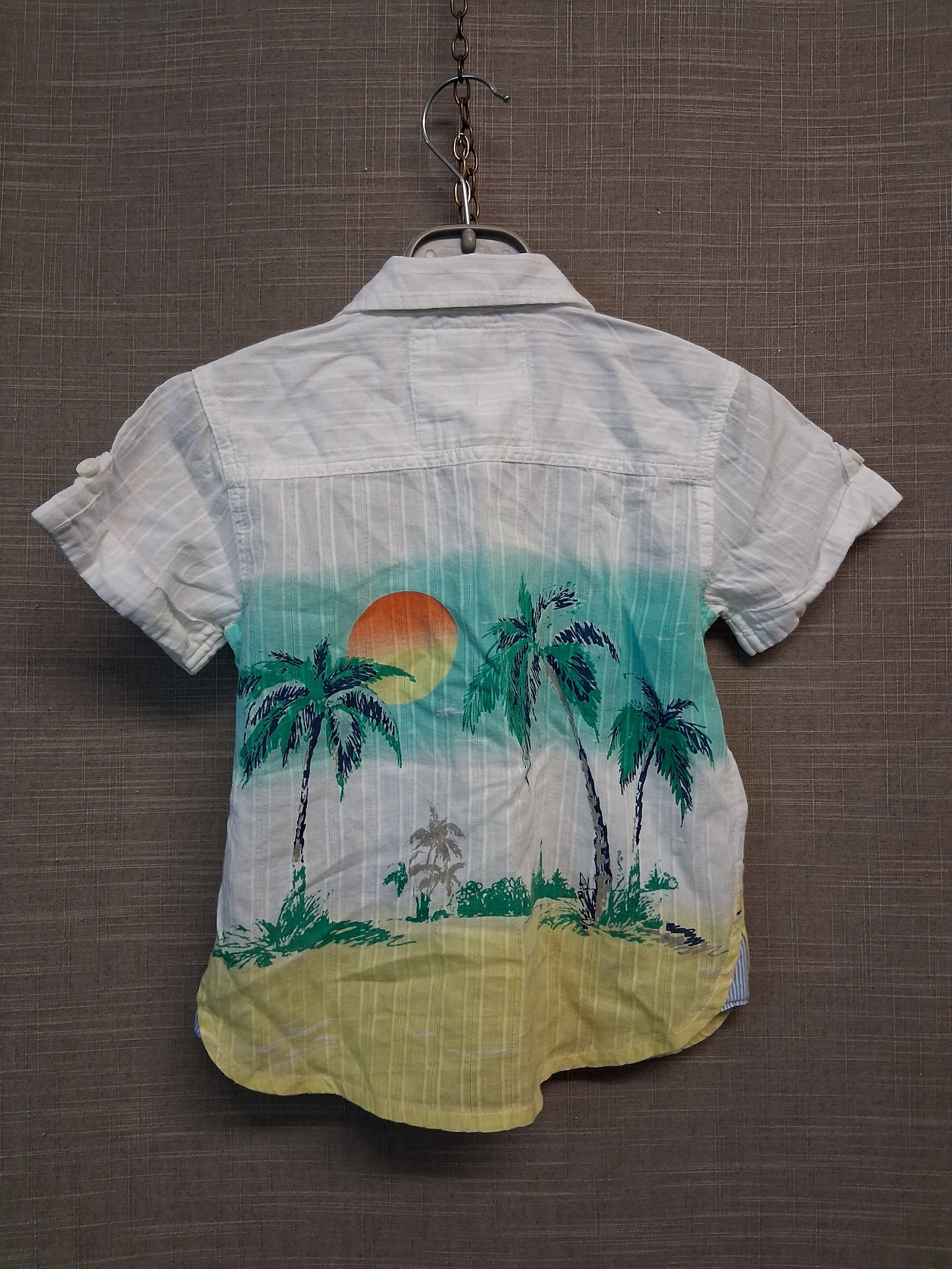 Monsoon Summer Short Sleeve Shirt Age 18-24 Months