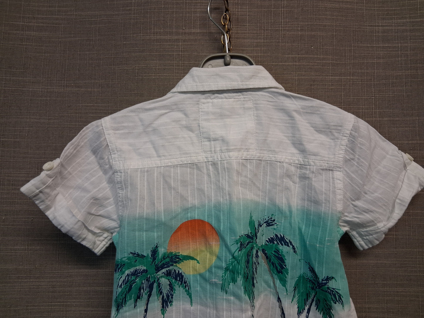 Monsoon Summer Short Sleeve Shirt Age 18-24 Months