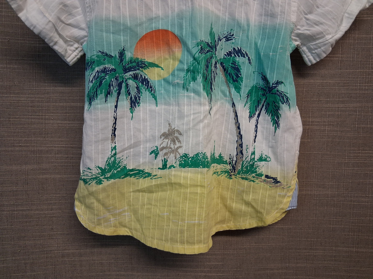 Monsoon Summer Short Sleeve Shirt Age 18-24 Months