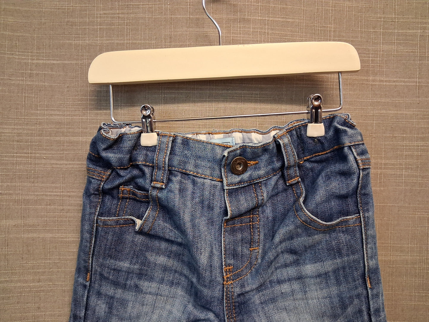 F&F Blue Denim Shorts Age 18-24  Months