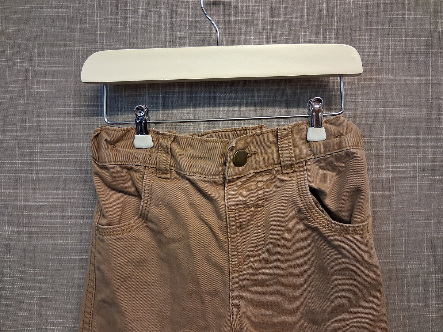 F&F Boys Brown Chino Style  Shorts Age 18-24 Months