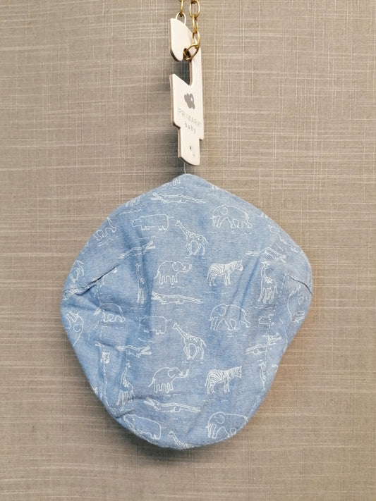 Primark Baby Boy Summer Hat Blue Safari Print 12-24 Months New