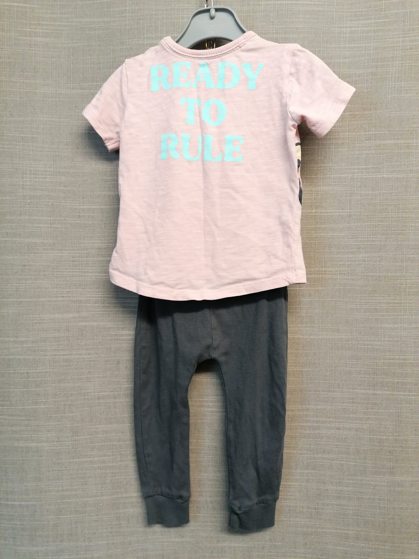 Disney George Lion King 2 Piece Outfit 12-18 Months