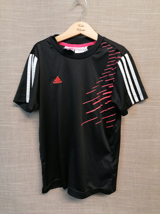 Adidas Boys Black Sportswear T-Shirt Age 11-12 years