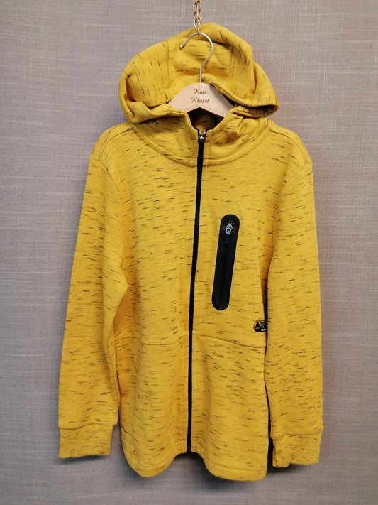 F&F Yellow Full Zip Hoodie Age 8-9 Years New