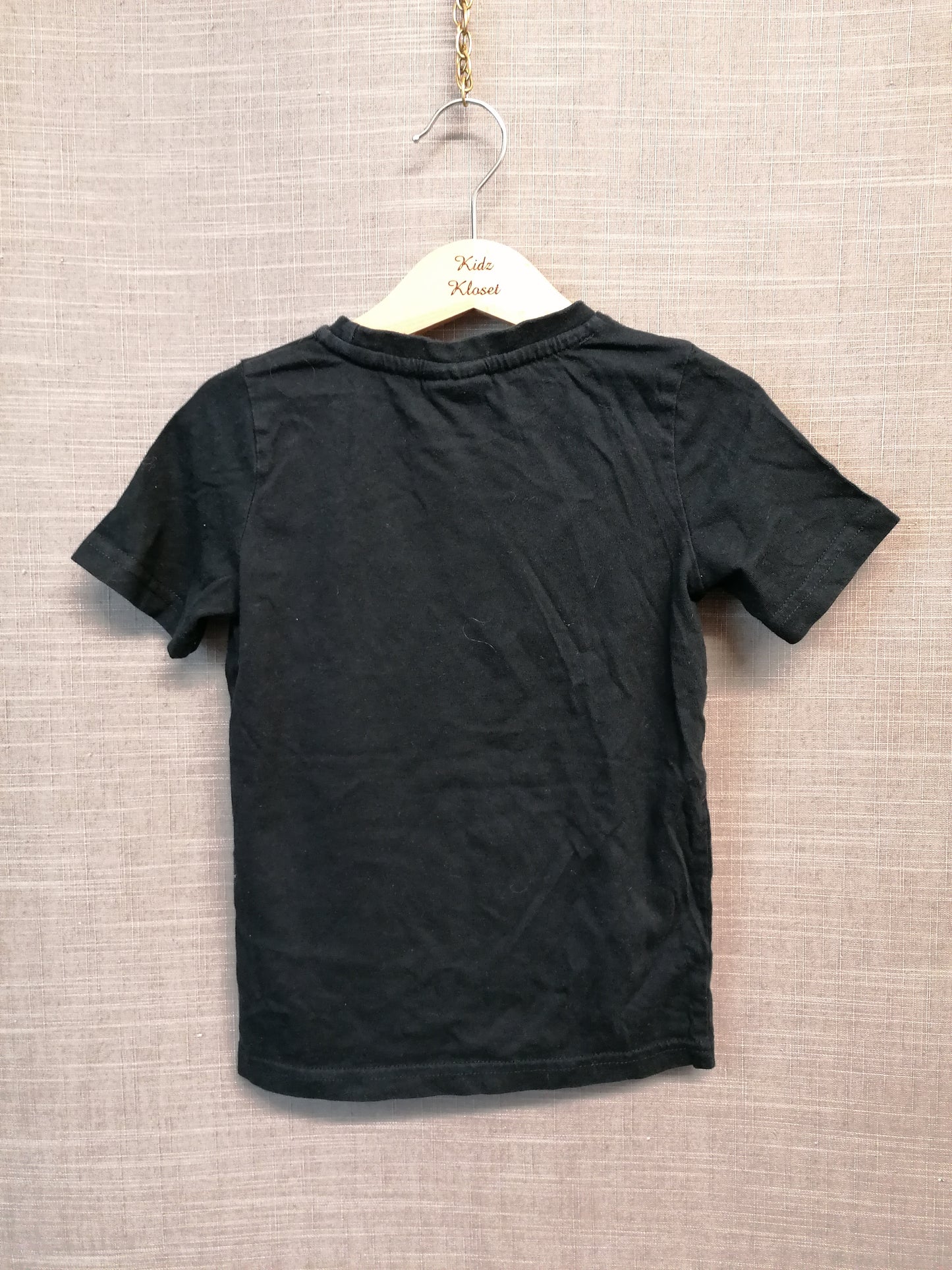 TU Iron Man Black T-Shirt Age 4 Year