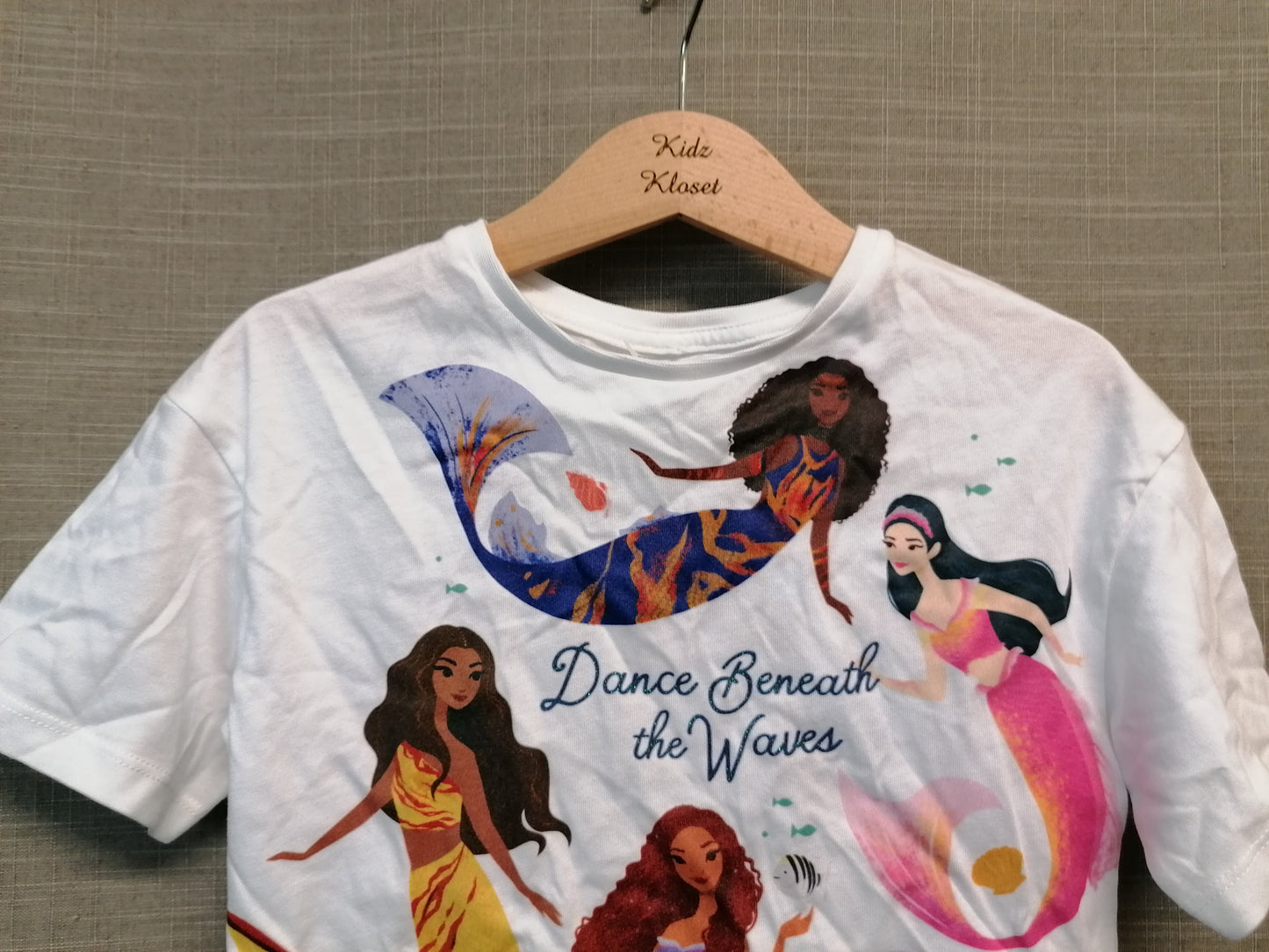 F&F Little Mermaid T-Shirt Age 18-24 months