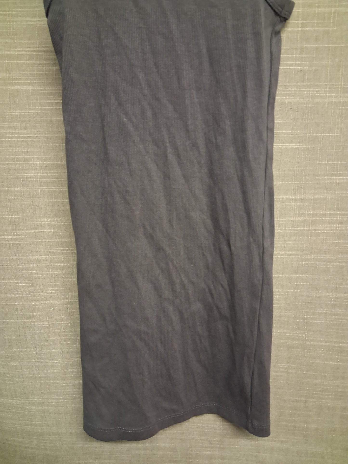 F&F Girls Dark Grey Vest Tank Dress Age 7-8 Years