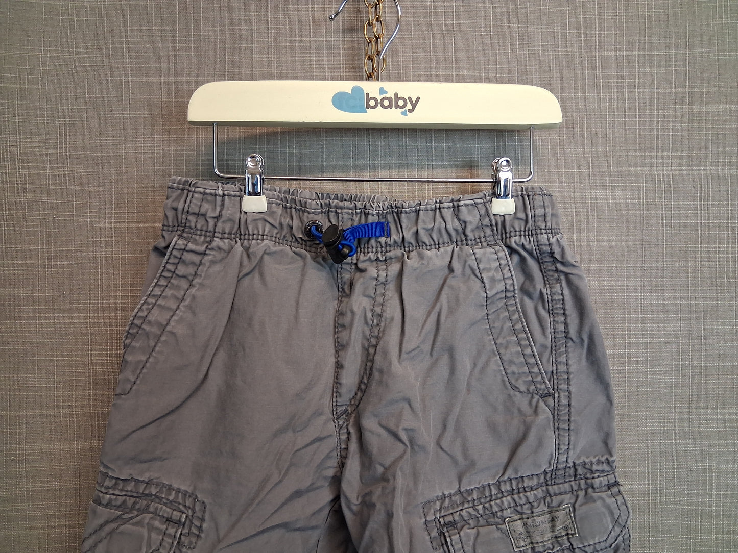 Union Bay Boys Grey Cargo Shorts Age 5-6 Years