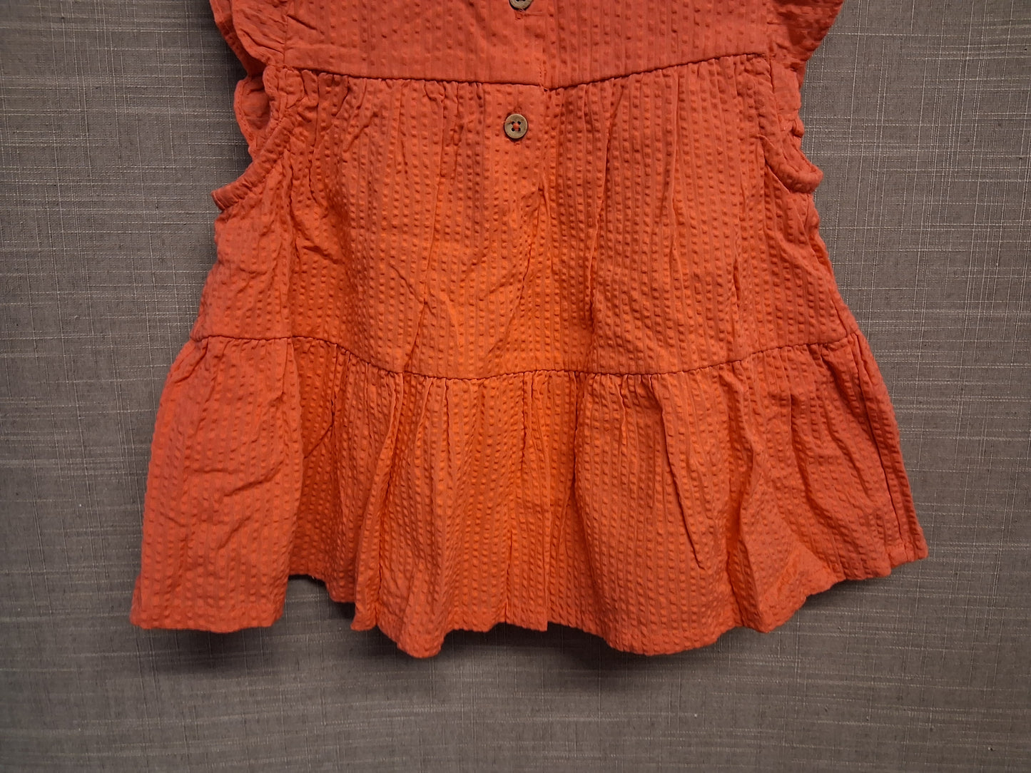 George Girls A Line Dress Coral Pink Sleeveless Age 2-3 Years