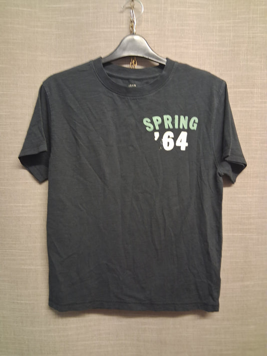 John Lewis Boys Grey Short Sleeve T-Shirt Age 10 Years