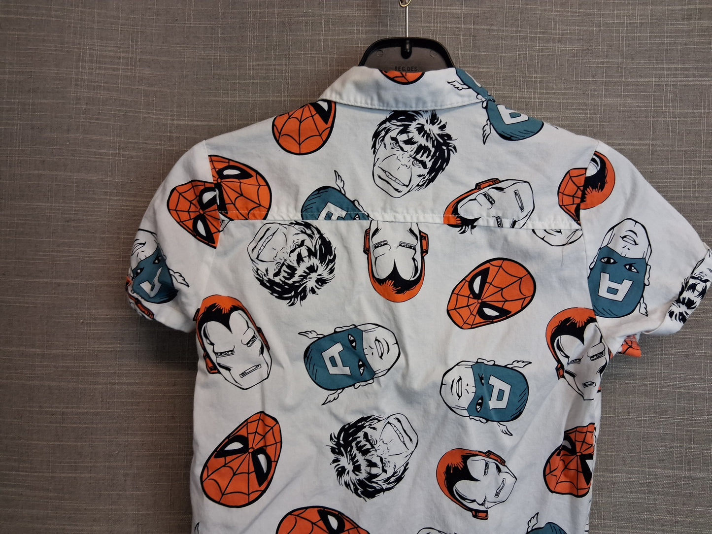 Marvel Avengers Short Sleeve Shirt Age 5 Years Multicolour