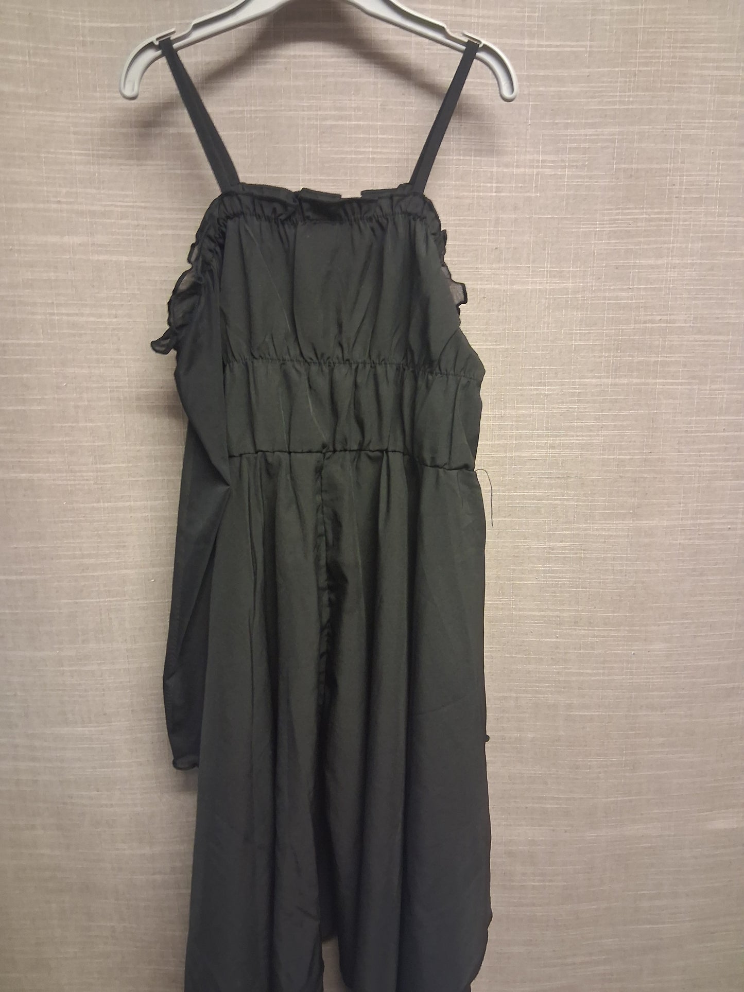 Shein Girls Cold Shoulder Black Dress Age 8 Years