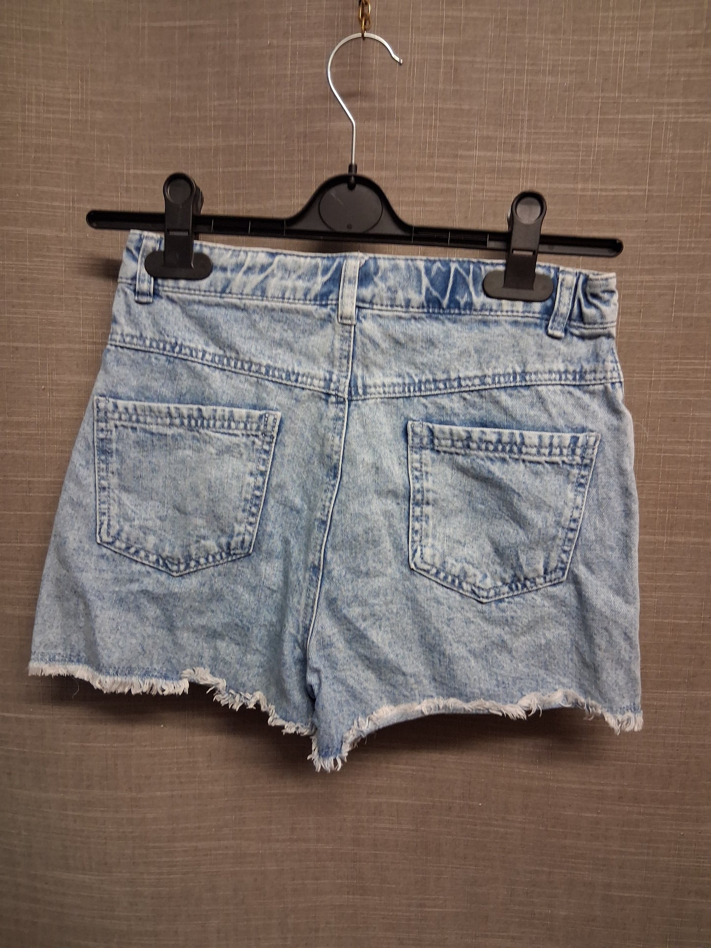 TU Girls Denim Shorts Embroidered Floral Detail Age 12 Years