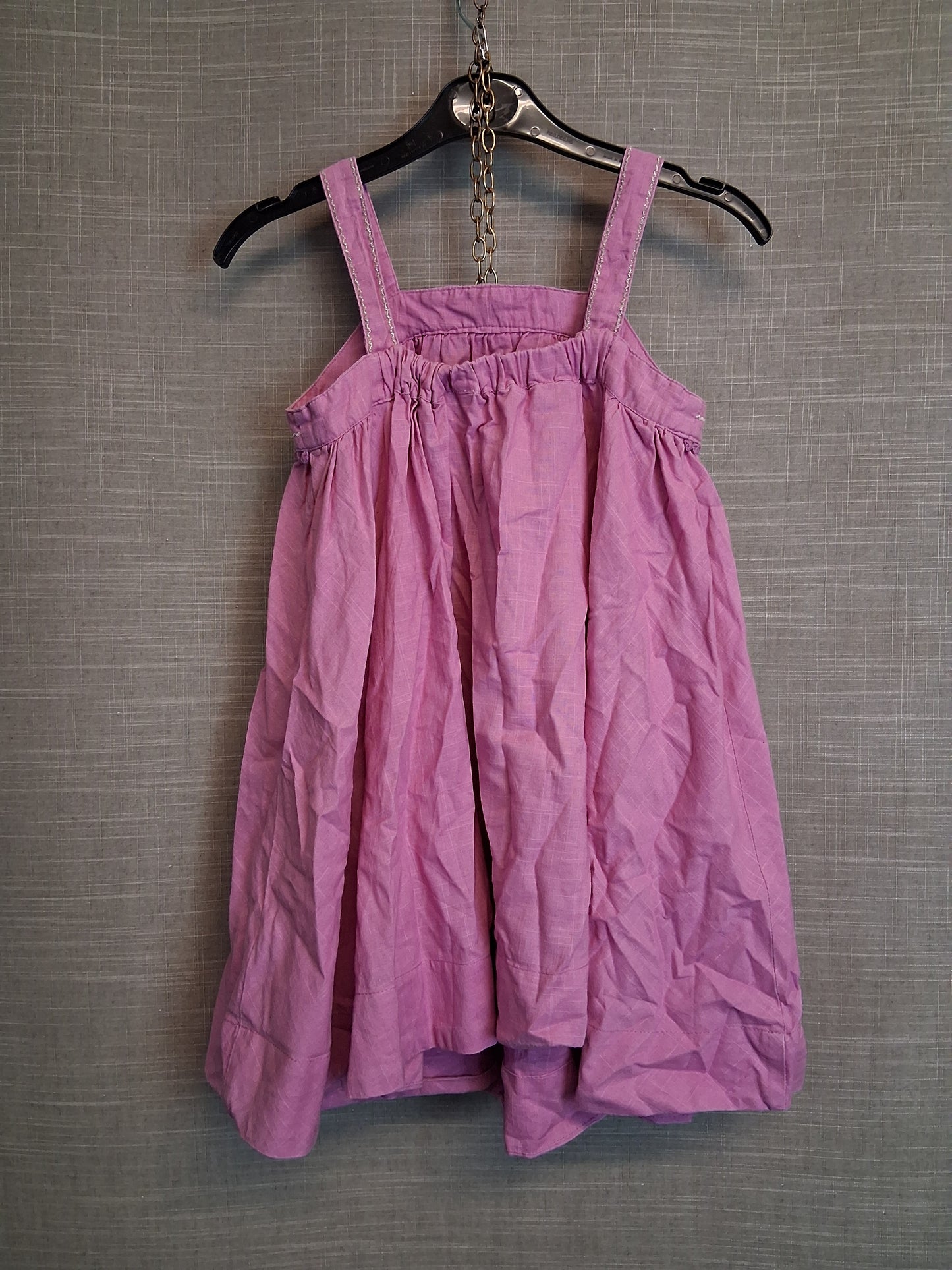 Next Girls Pink A Line Tent Dress Age 5-6 Years 100% Cotton