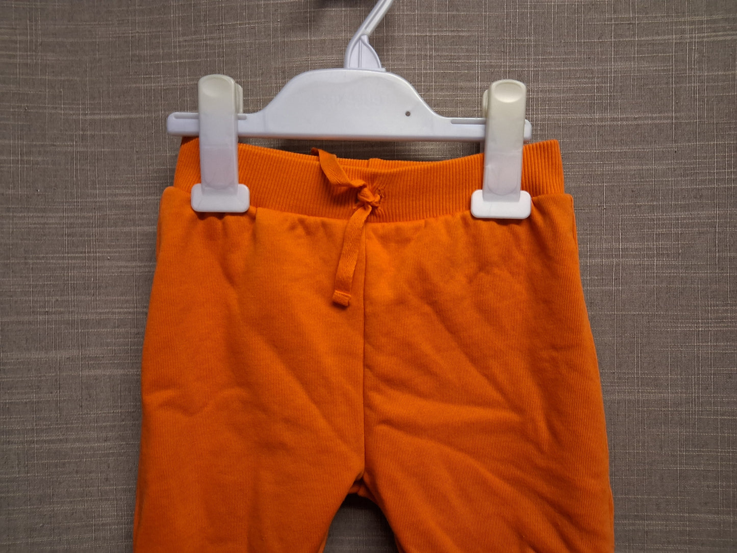 Primark Boys Halloween Orange Pumpkin Joggers Age 12-18 Months