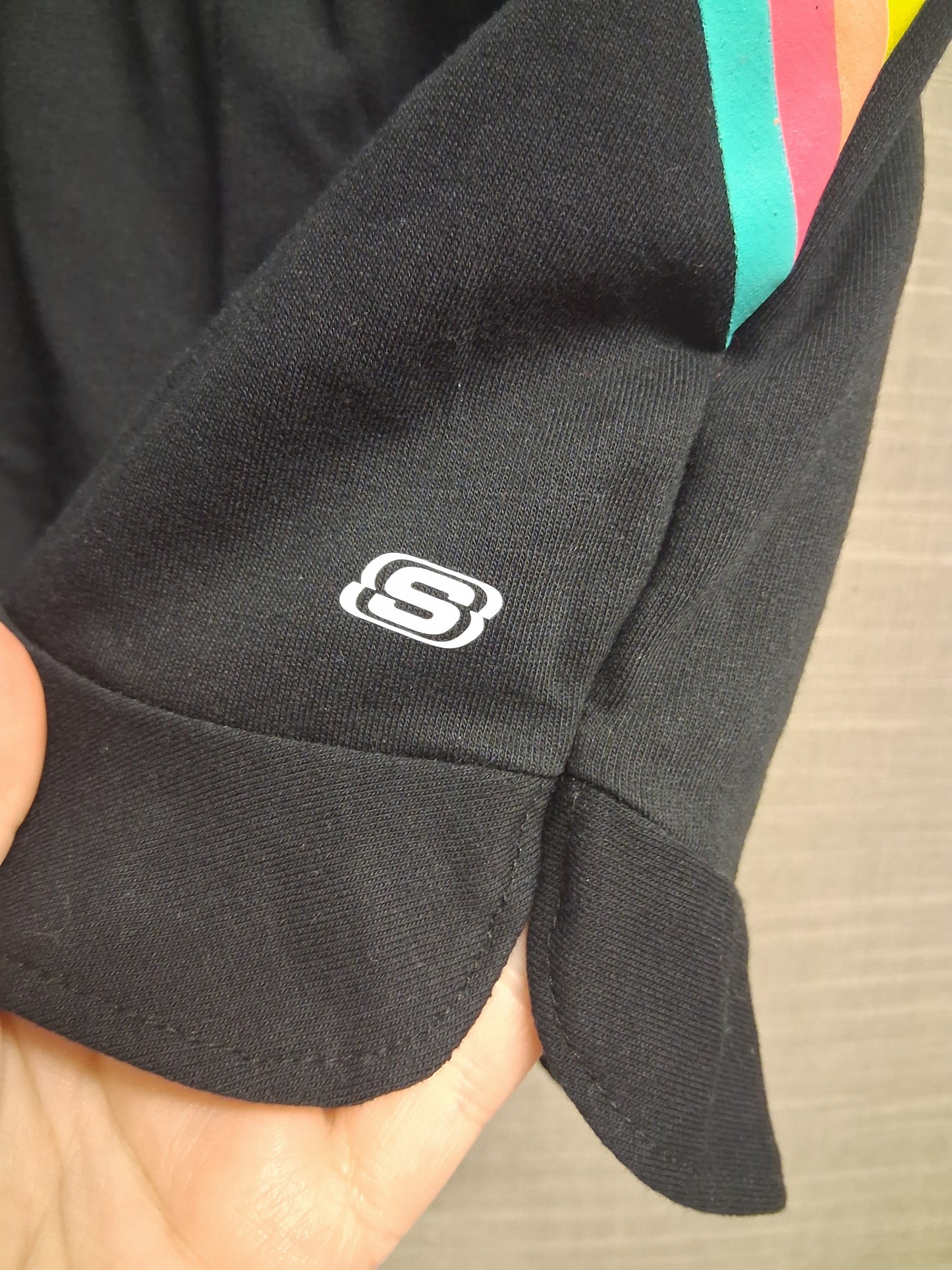 Skeckers Girls Black Jersey Shorts Age 5 Years